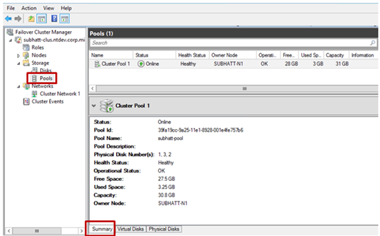 Создание Clustered Storage Spaces в Windows Server 2012