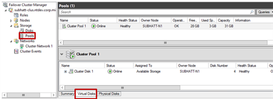 Создание Clustered Storage Spaces в Windows Server 2012