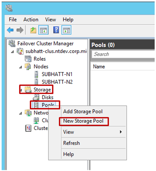 Создание Clustered Storage Spaces в Windows Server 2012