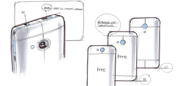 Создание дизайна HTC One