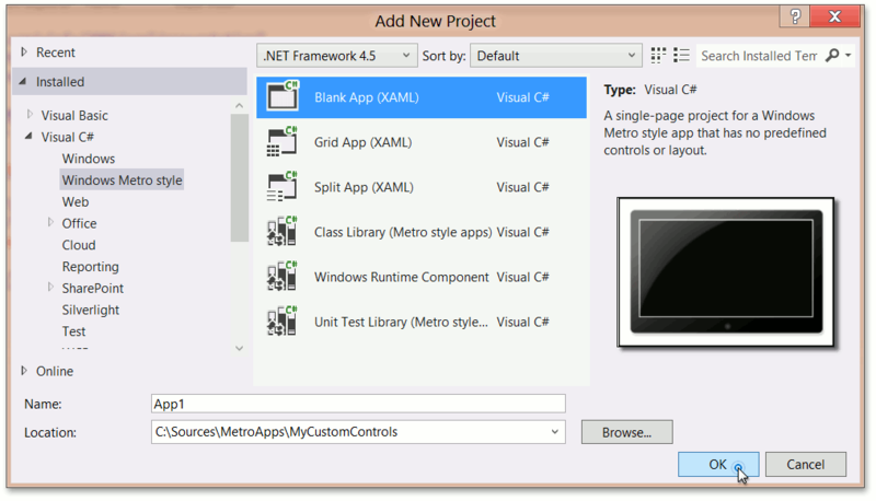 Создание и регистрация Metro style компонента для WinRT Создание и регистрация Metro style компонента для WinRT