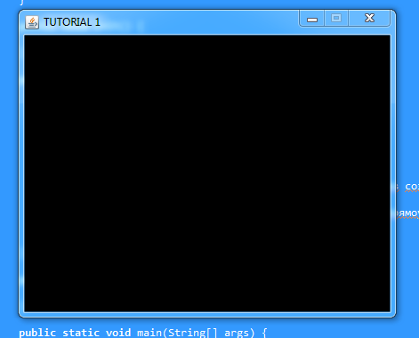 Создание игры на Java без сторонних библиотек, часть первая Создание игры на Java без сторонних библиотек, часть первая