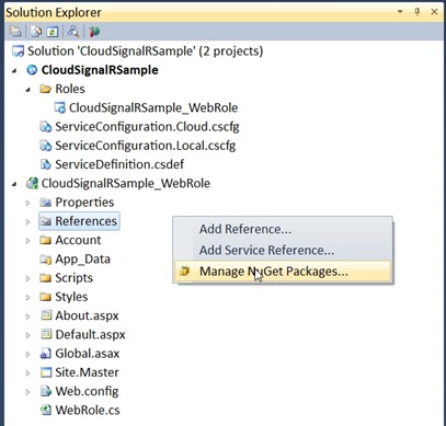 Создание облачного, асинхронного и масштабируемого веб приложения с близкими к реальному времени долгоживущими соединениями с SignalR Создание облачного, асинхронного и масштабируемого веб приложения с близкими к реальному времени долгоживущими соединениями с SignalR