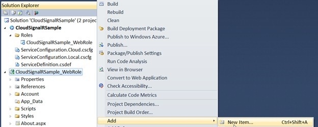 Создание облачного, асинхронного и масштабируемого веб приложения с близкими к реальному времени долгоживущими соединениями с SignalR Создание облачного, асинхронного и масштабируемого веб приложения с близкими к реальному времени долгоживущими соединениями с SignalR
