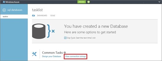 Создание облачного сайта на PHP с SQL Database и его развертывание с помощью Git clip_image022