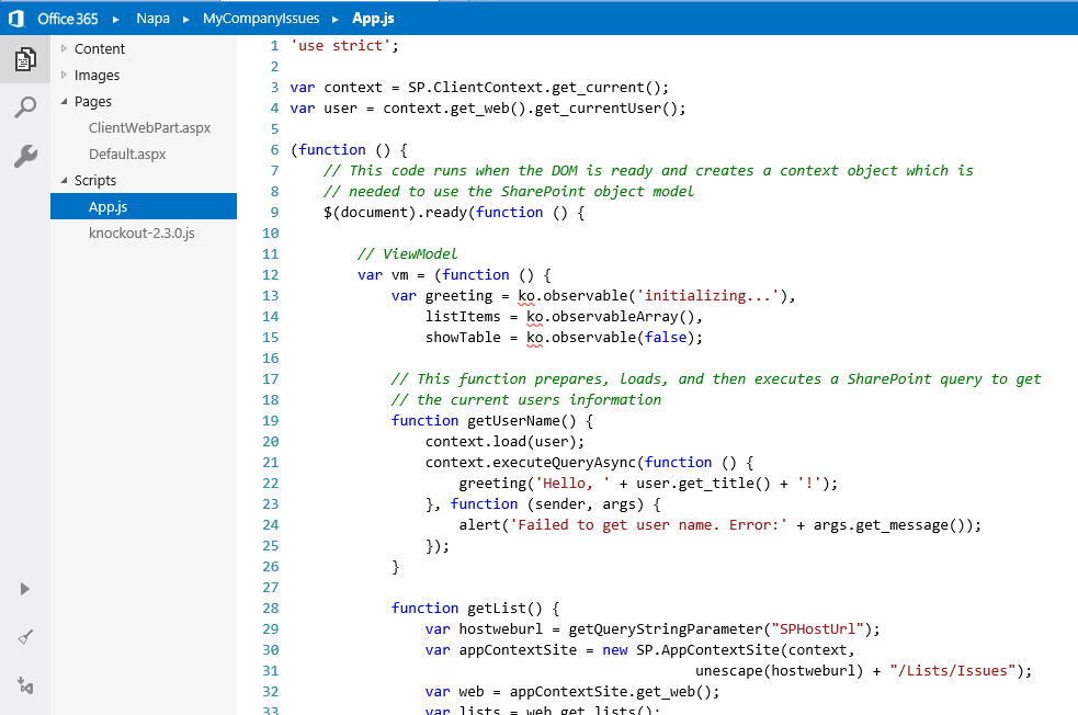 Создание приложений для Office 365 Developer Site Создание приложений для Office 365 Developer Site