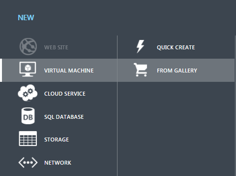 Создание виртуальной машины SQL 2012 в Windows azure и подключение к ней