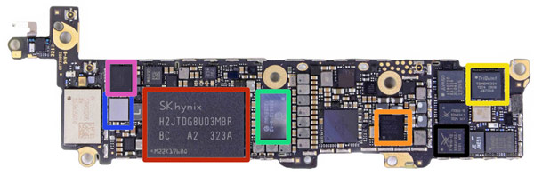 Специалисты iFixit разобрали смартфон Apple iPhone 5s и оценили его ремонтопригодность