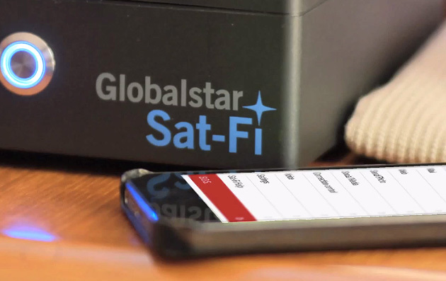 Спутниковый роутер Globalstar Sat Fi раздаёт интернет на обычные гаджеты