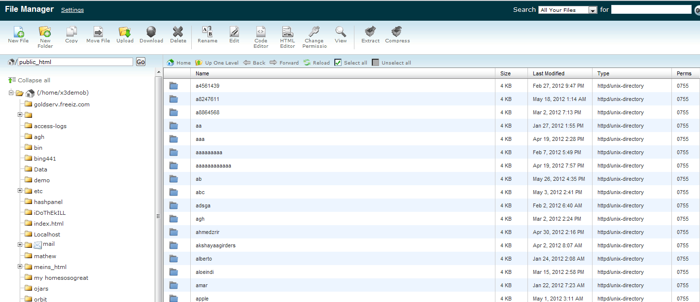 Сравнение панелей управления хостингом: cPanel vs. vDeck Расширенный файл-менеджер в cPanel