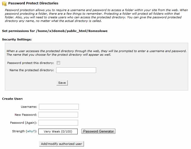 Сравнение панелей управления хостингом: cPanel vs. vDeck Настройка доступа к папкам сайта в cPanel