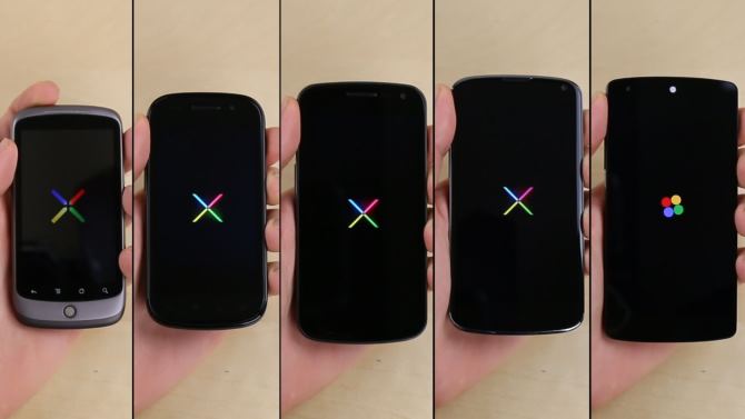 Сравнение производительности всей линейки смартфонов Nexus в одном видео