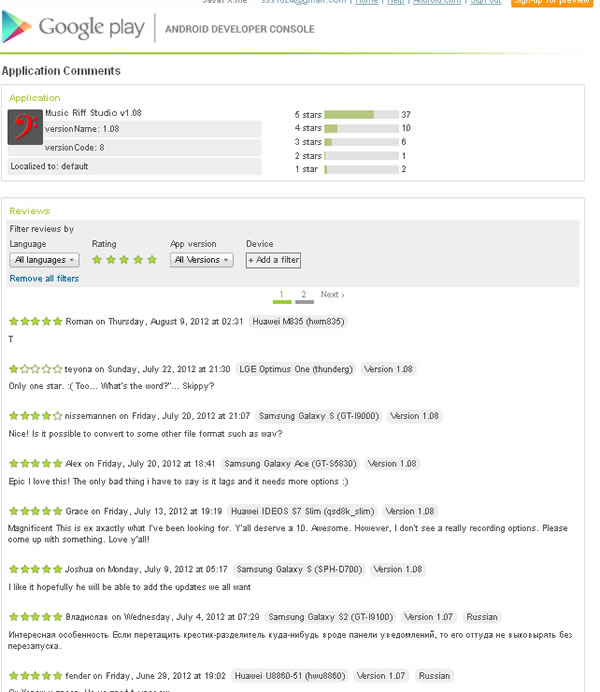 Сравнение статистики Google Play и Samsung Apps image