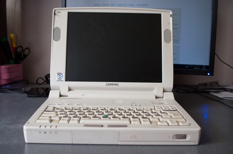 Старичок Compaq Armada 7730MT