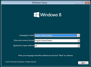 Ставим Windows 8 на машину с UEFI с нуля