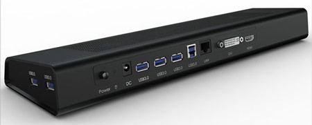 Стыковочная станция ORICO для ультрабуков оснащена пятью портами USB 3.0