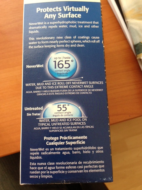 Супергидрофобность в быту или доступные нанотехнологии. Продолжение image