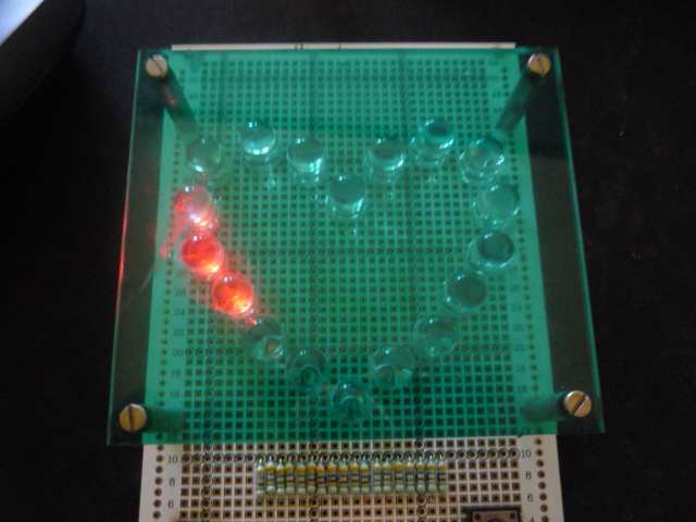 Светодиодное сердце на микроконтроллере Atmega16, или программирование AVR на языке Pascal