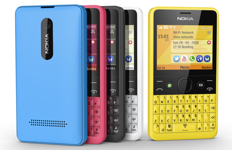 Nokia Asha 210 — первый в мире телефон с кнопкой WhatsApp