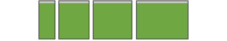 Типы адаптивных макетов Типы адаптивных макетов