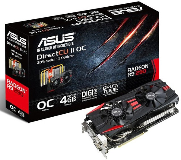 Asus Radeon R9 290 DirectCU II OC