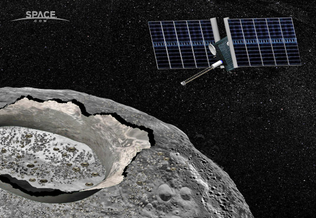 Учёные предлагают НАСА исследовать гигантский металлический астероид