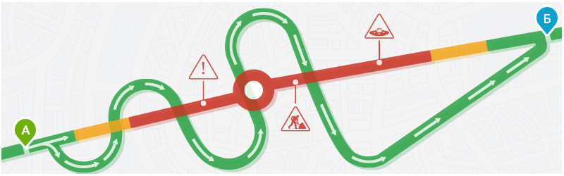 Учёт статистической информации о пробках при поиске проезда на автомобиле Учёт статистической информации о пробках при поиске проезда на автомобиле