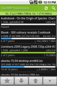 Удобная торрентокачалка с управлением через web и android для выделенного сервера Удобная торрентокачалка с управлением через web и android для выделенного сервера