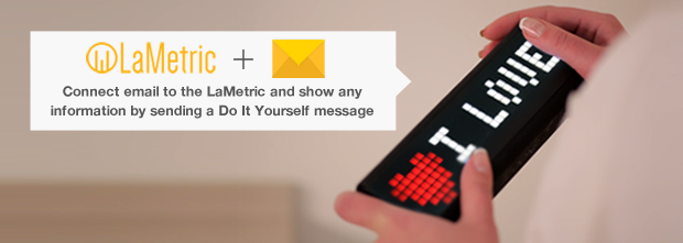Умный светодиодный дисплей LaMetric вышел на Kickstarter Умный светодиодный дисплей LaMetric вышел на Kickstarter