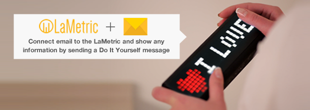 Умный светодиодный дисплей LaMetric вышел на Kickstarter