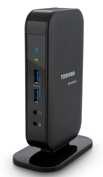 Для подключения монитора стыковочная станция Toshiba dynadock V3.0 имеет выход HDMI