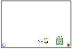 Управление моделью скважины, эксплуатируемой ОРЭ, с помощью операторского интерфейса Код программы в цикле