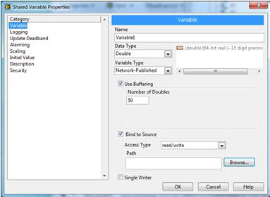 Управление моделью скважины, эксплуатируемой ОРЭ, с помощью операторского интерфейса Задание имени переменной