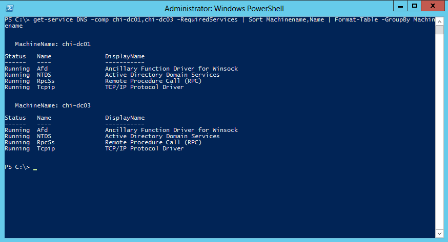 Управляем службами Windows с помощью PowerShell image