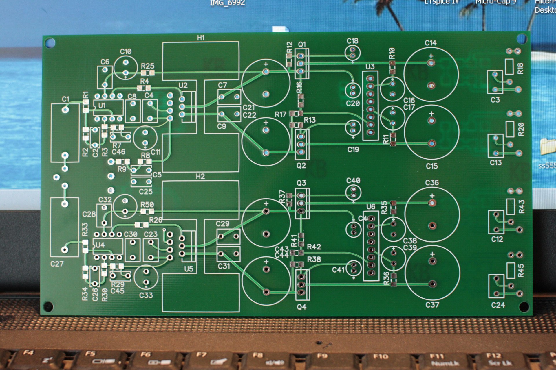 Усилитель для наушников на основе композитной схемы LME49710 + LT1210CT7