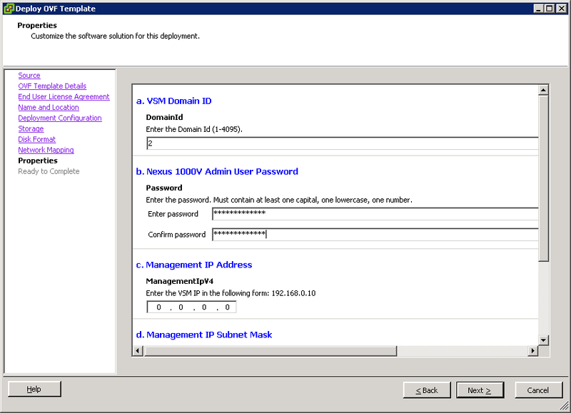 Установка Nexus 1000V на vSphere 5.1 (Часть вторая)