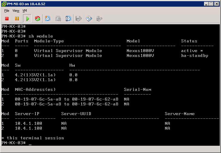 Установка Nexus 1000V на vSphere 5.1 (Часть вторая)