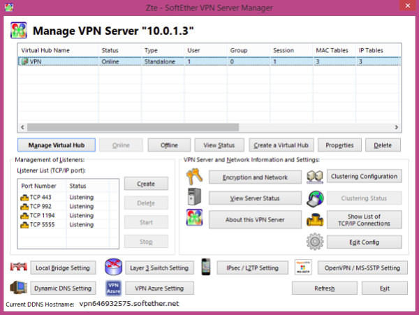 Установка Softether vpn сервера в chroot окружение, под zte f 660 Iconbit 1003d