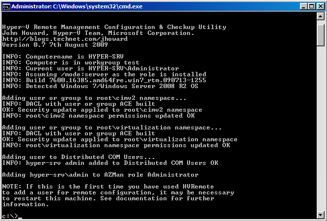 Установка и настройка hyper v server для тех, кто впервые его видит Установка и настройка hyper v server для тех, кто впервые его видит