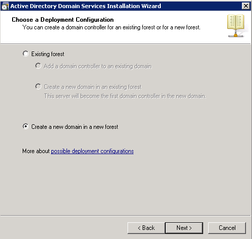 Установка новой инфраструктуры Active Directory в Windows Azure image