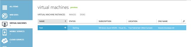 Установка новой инфраструктуры Active Directory в Windows Azure image