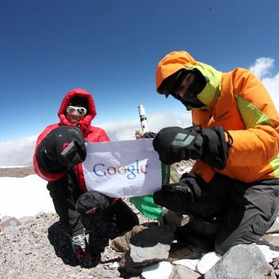 В Google Street View появились панорамы с высочайших вершин мира