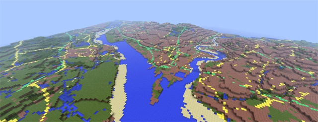 В Minecraft впихнули целую Великобританию