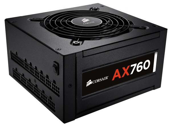 Компания Corsair представила блоки питания AX860i, AX760i, AX860 и AX760