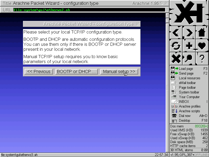 В интернет из под DosBox. Текстовые и графические браузеры для Dosа