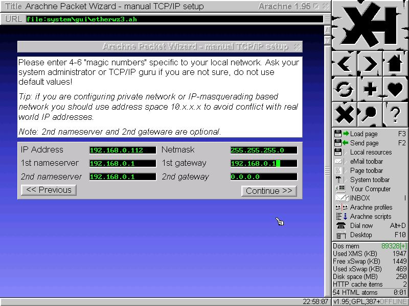 В интернет из под DosBox. Текстовые и графические браузеры для Dosа