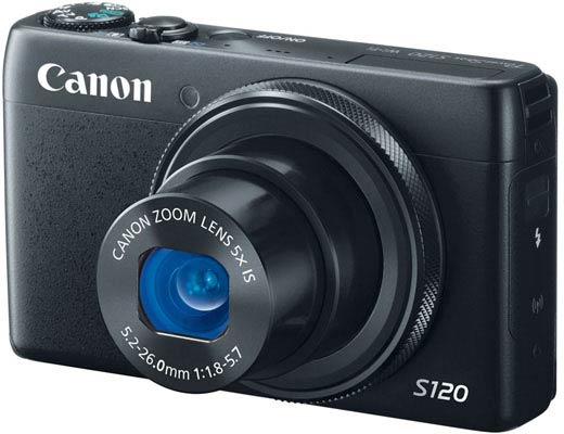Первые шесть снимков серии камера Canon PowerShot S120 снимает со скоростью 12,1 к/с