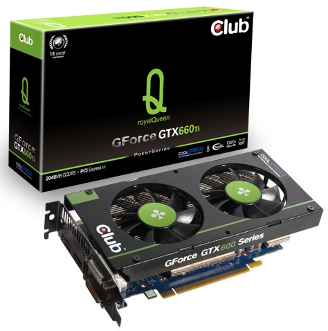 В каталоге Club 3D появились 3D-карты GeForce GTX 670 royalQueen и GTX 660 Ti royalQueen