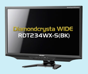 В мониторах Mitsubishi DiamonCrysta RDT234WX и RDT234WX-S используются панели типа IPS