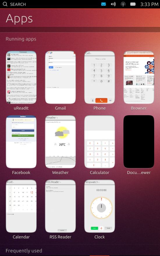 В новых билдах Ubuntu Touch preview вскоре появятся первые приложения